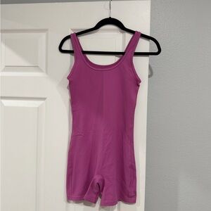 Pink Sleeveless Bodysuit/Onesie